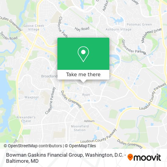 Bowman Gaskins Financial Group map