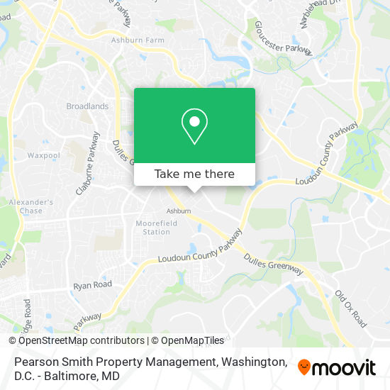 Pearson Smith Property Management map