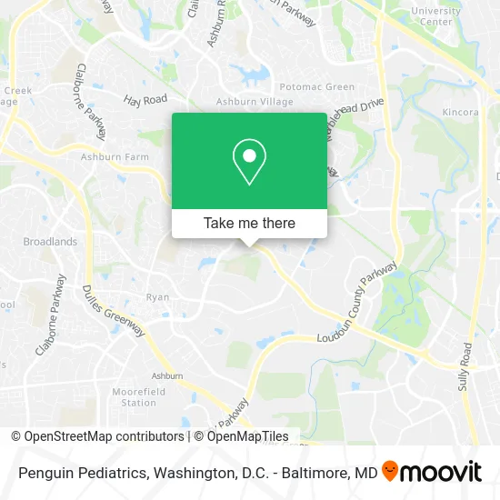 Penguin Pediatrics map
