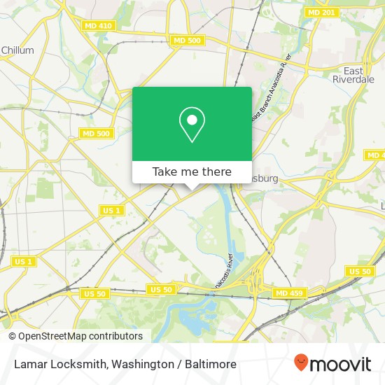 Lamar Locksmith, 4020 Bladensburg Rd map