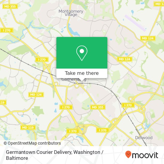 Germantown Courier Delivery, 20 E Diamond Ave map