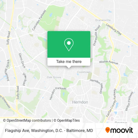 Mapa de Flagship Ave