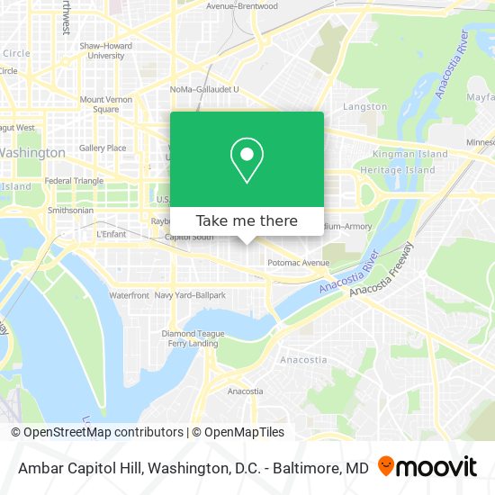 Mapa de Ambar Capitol Hill