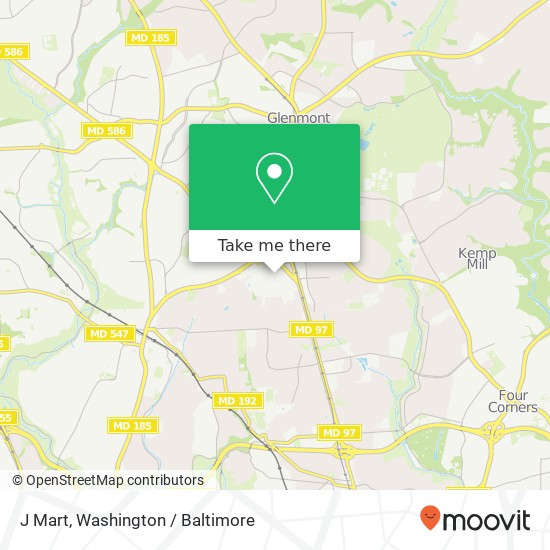 J Mart, Silver Spring, MD 20902 map