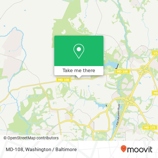 MD-108, Columbia, <B>MD< / B> 21044 map