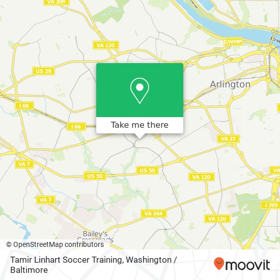 Tamir Linhart Soccer Training, 499 N Wakefield St map