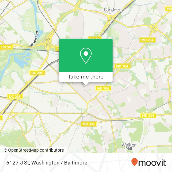 6127 J St, Fairmount Heights, MD 20743 map