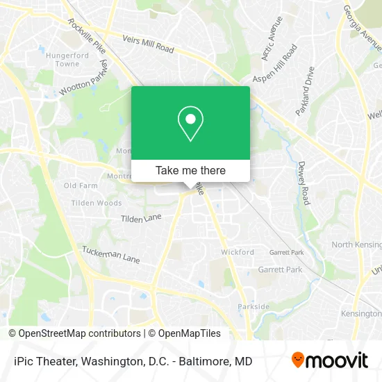 iPic Theater map