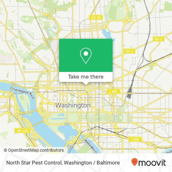 North Star Pest Control, 1220 L St NW map