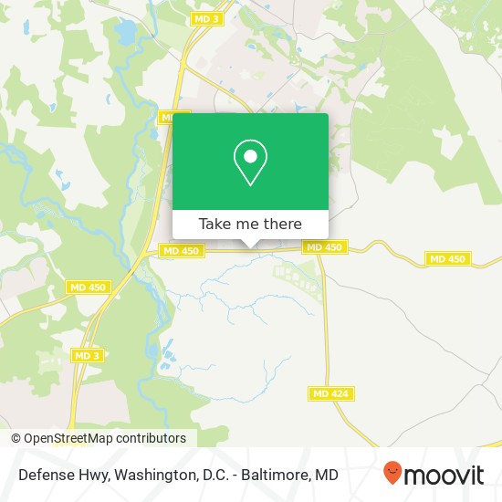 Mapa de Defense Hwy, Gambrills, MD 21054