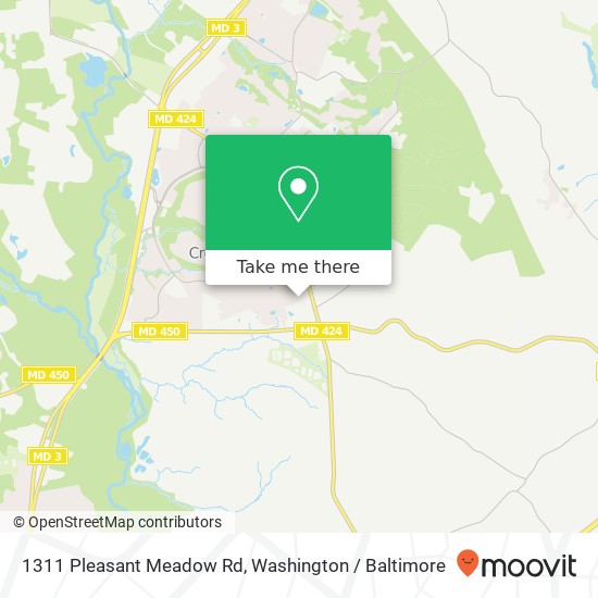 1311 Pleasant Meadow Rd, Crofton, MD 21114 map