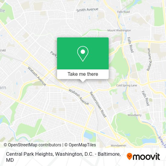 Central Park Heights map