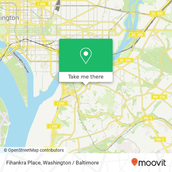 Mapa de Fihankra Place, 2041 Martin Luther King Jr Ave SE