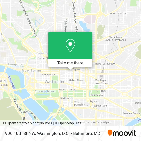900 10th St NW map