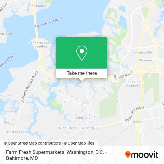 Farm Fresh Supermarkets map