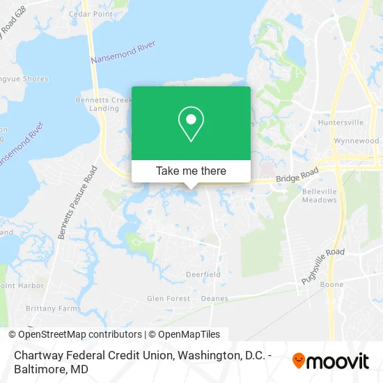 Chartway Federal Credit Union map