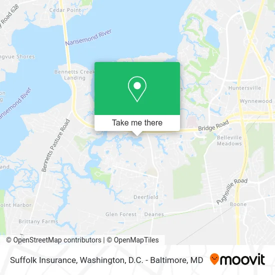 Suffolk Insurance map