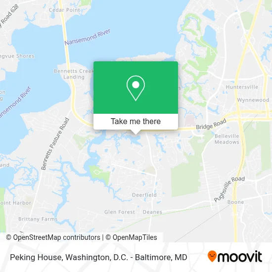 Peking House map