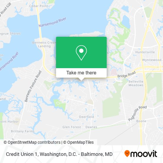 Credit Union 1 map
