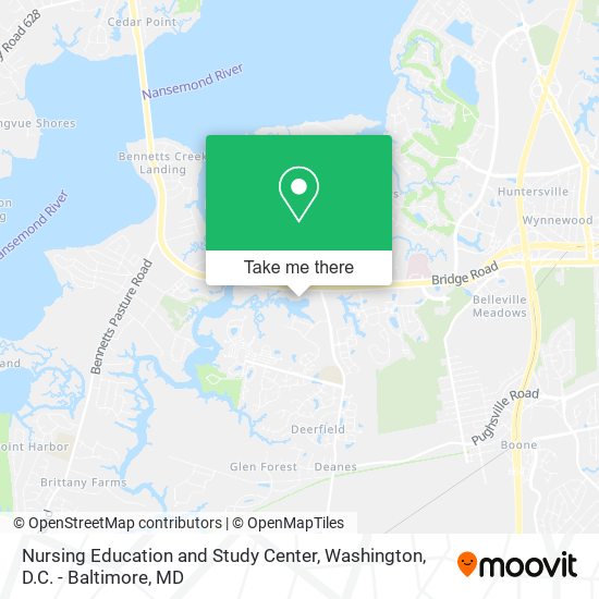 Nursing Education and Study Center map