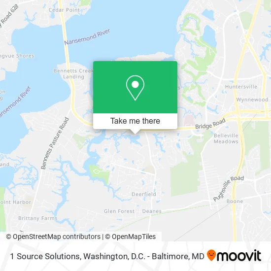 1 Source Solutions map