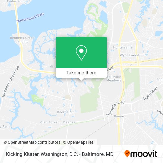 Kicking Klutter map