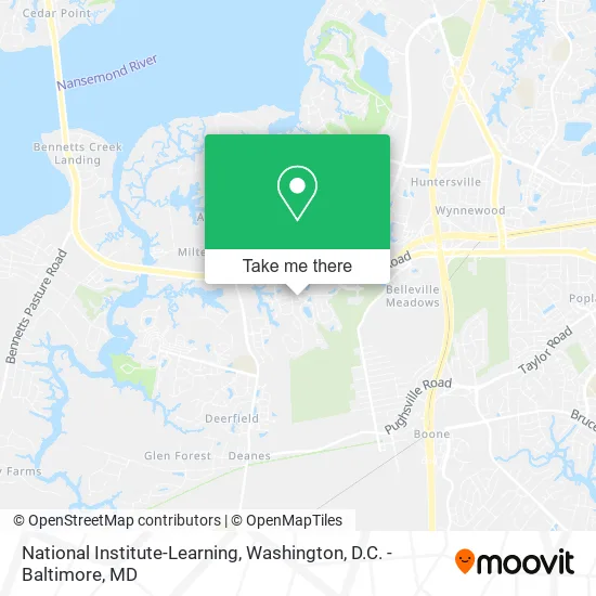 National Institute-Learning map