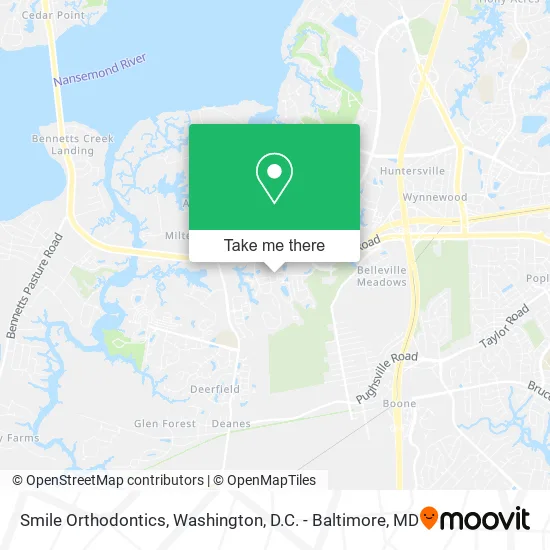 Smile Orthodontics map