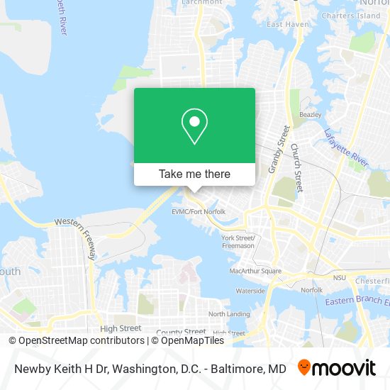 Newby Keith H Dr map