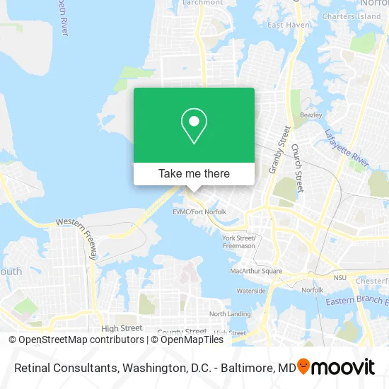 Retinal Consultants map