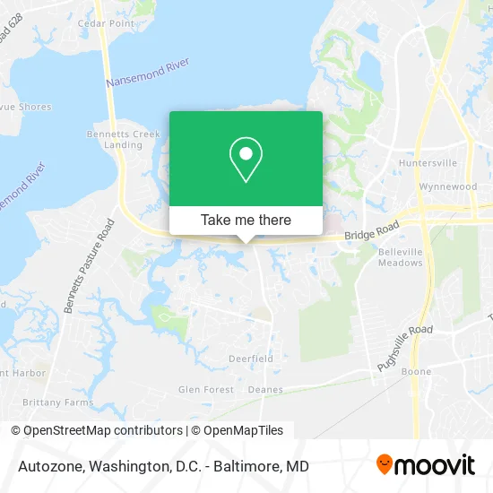 Autozone map