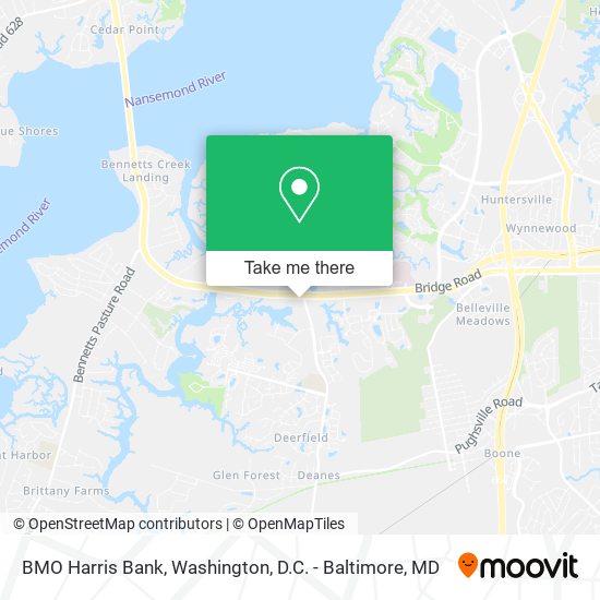 BMO Harris Bank map