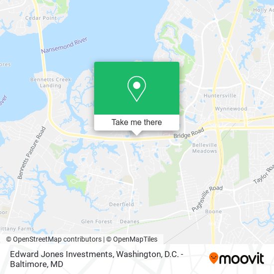 Edward Jones Investments map