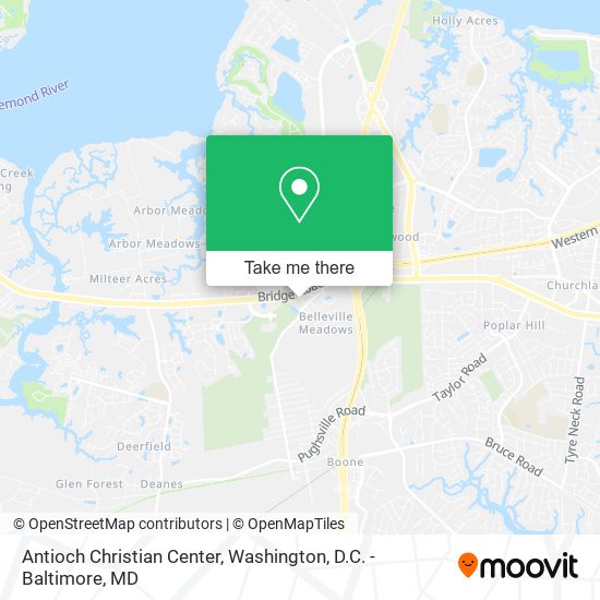 Mapa de Antioch Christian Center