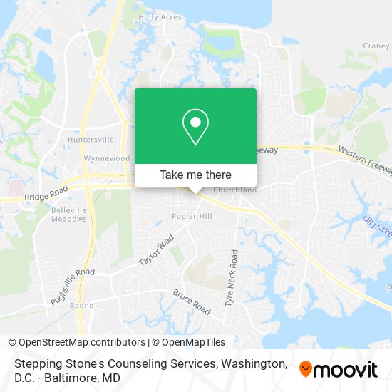 Mapa de Stepping Stone's Counseling Services