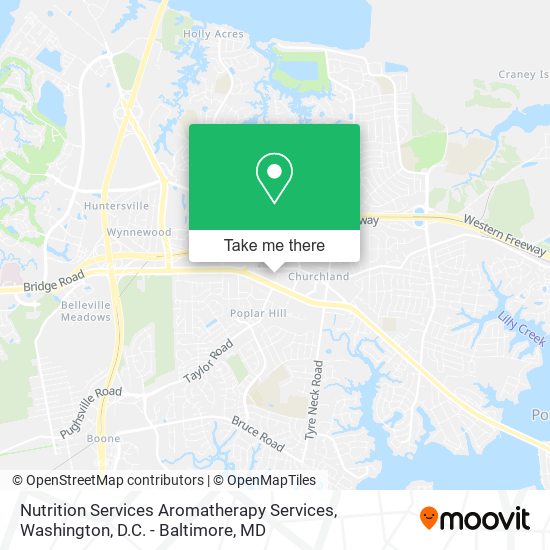Nutrition Services Aromatherapy Services map