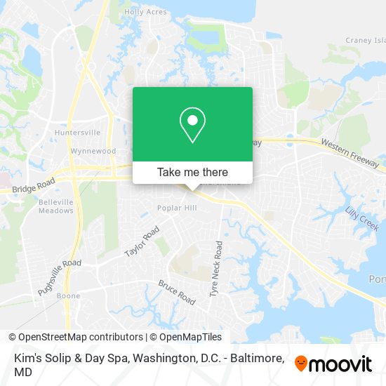 Kim's Solip & Day Spa map