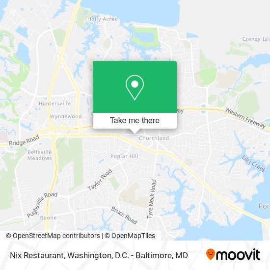 Mapa de Nix Restaurant