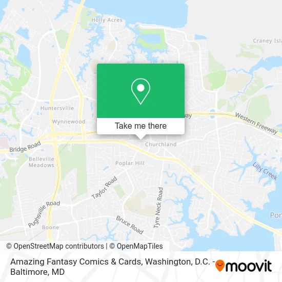 Amazing Fantasy Comics & Cards map