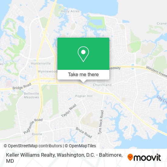 Keller Williams Realty map