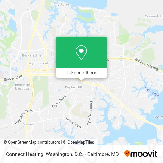 Connect Hearing map
