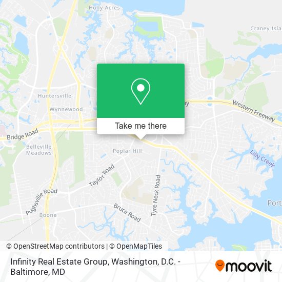 Mapa de Infinity Real Estate Group