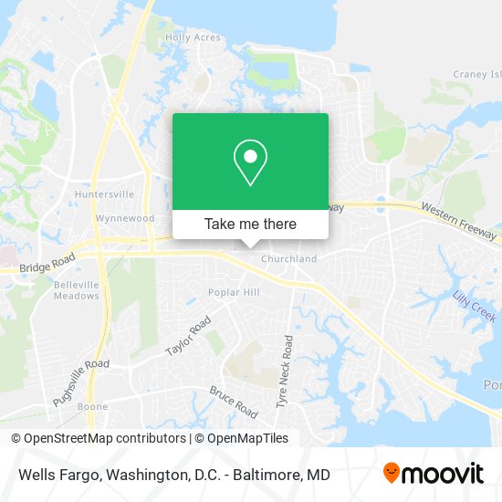 Wells Fargo map