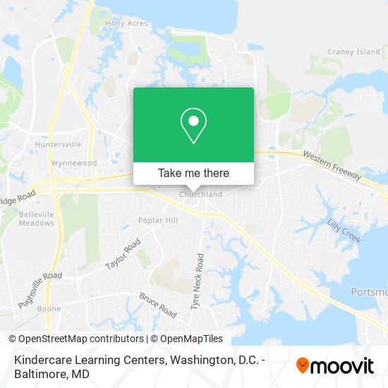 Mapa de Kindercare Learning Centers