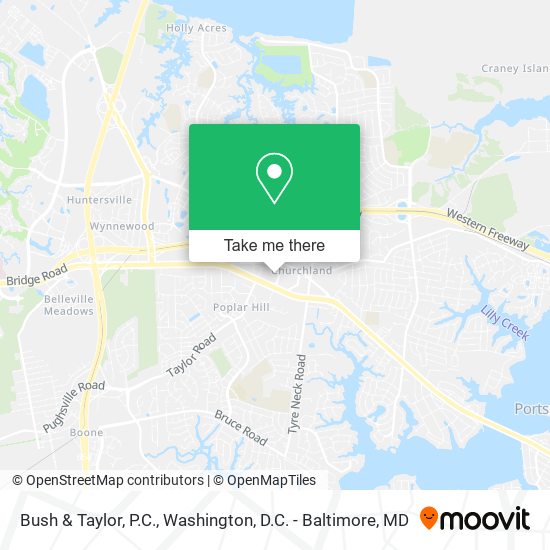 Mapa de Bush & Taylor, P.C.