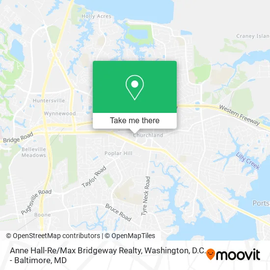 Anne Hall-Re / Max Bridgeway Realty map
