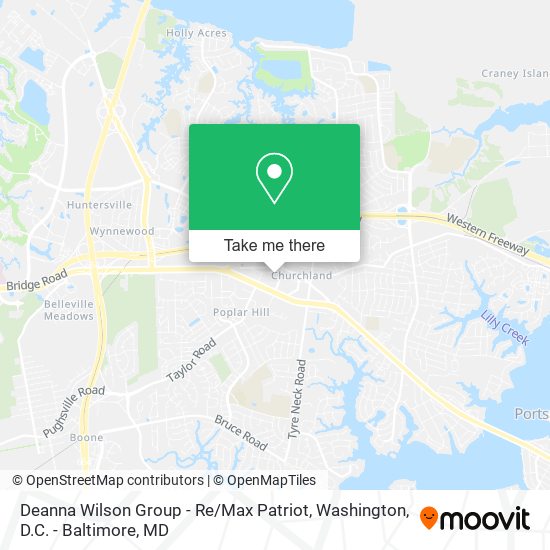 Mapa de Deanna Wilson Group - Re / Max Patriot