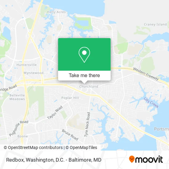 Redbox map