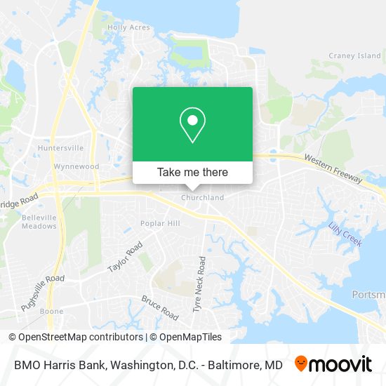 BMO Harris Bank map