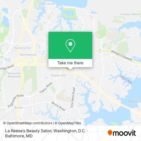 Mapa de La Reese's Beauty Salon